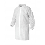 Халат одноразовый спанбонд 25 гр/м2 белый (ЧЗ)