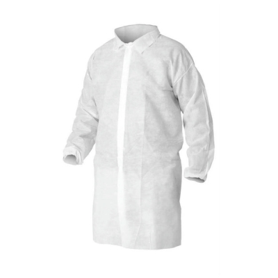 Халат одноразовый спанбонд 25 гр/м2 белый (ЧЗ)
