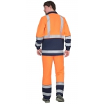 Костюм СИРИУС-ТЕРМИНАЛ-3-РОСС куртка, брюки оранжевая с темно-синим