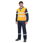 Жилет сигнальный SIRIUS класс 1, 2 СОП (трик.100 гр/м2) оранжевый