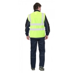 Жилет сигнальный SIRIUS класс 1, 4 СОП (трик.100 гр/м2) лимонный