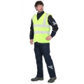 Жилет сигнальный SIRIUS класс 1, 4 СОП (трик.100 гр/м2) лимонный