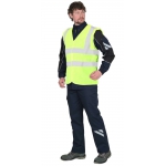 Жилет сигнальный SIRIUS класс 1, 4 СОП (трик.100 гр/м2) лимонный