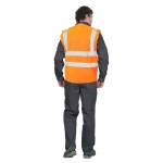 Жилет сигнальный SIRIUS класс 1, 4 СОП (трик.100 гр/м2) оранжевый