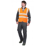 Жилет сигнальный SIRIUS класс 1, 4 СОП (трик.100 гр/м2) оранжевый
