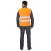 Жилет сигнальный SIRIUS класс 2, 2 СОП (трик.120 гр/м2, карманы) оранжевый