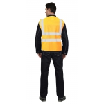 Жилет сигнальный SIRIUS класс 2, 4 СОП (трик.120 гр/м2, карманы) оранжевый