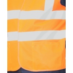 Жилет сигнальный SIRIUS класс 2, 4 СОП (трик.120 гр/м2, карманы) оранжевый