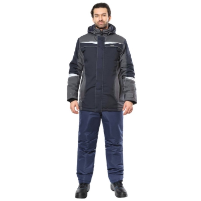 Куртка СИРИУС-ОЗОН синяя с серым