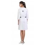 Халат СИРИУС-БРАЙТЛИ женский белый с синим