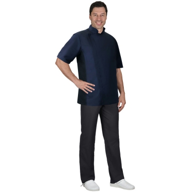 Блуза СИРИУС-ОСКАР мужская темно-синяя