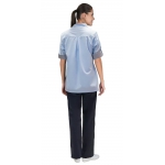 Блуза СИРИУС-ВЕНЕЦИЯ женская голубая