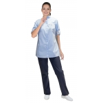 Блуза СИРИУС-ВЕНЕЦИЯ женская голубая