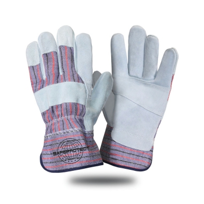 Перчатки спилковые комбинированные ЮГРА Safeprotect р.10,5  (х12х120)