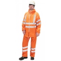 Костюм влагозащитный сигнальный с СОП SIRIUS Профи (225 гр/м2) оранжевый (ЧЗ)