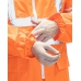 Костюм влагозащитный сигнальный с СОП SIRIUS Профи (225 гр/м2) оранжевый (ЧЗ)