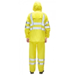 Костюм влагозащитный сигнальный с СОП SIRIUS Профи (225 гр/м2) лимонный (ЧЗ)