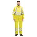 Костюм влагозащитный сигнальный с СОП SIRIUS Профи (225 гр/м2) лимонный (ЧЗ)