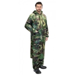 Плащ влагозащитный SIRIUS Стандарт (210 гр/м2) КМФ зеленый (ЧЗ)