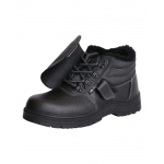 Ботинки сварщика зимние СИРИУС-ТИТАН, кожа, ПКП, иск.мех, Нитрил