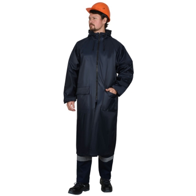 Плащ влагозащитный SIRIUS Профи (225 гр/м2) синий