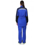 Костюм СИРИУС-ФАВОРИТ-МЕГА женский, куртка, п/к васильковый с т.синим