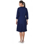 Халат СИРИУС-КОМФОРТ т.синий с белым