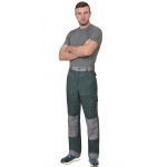 Костюм СИРИУС-ВЕСТ-ВОРК куртка, брюки зеленый со ср.серым