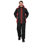 Куртка СИРИУС-УРБАН черная с красным