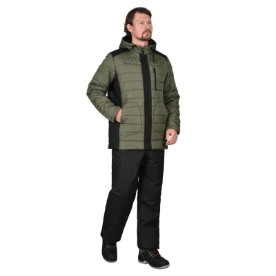 Куртка СИРИУС-УРБАН хаки с черным