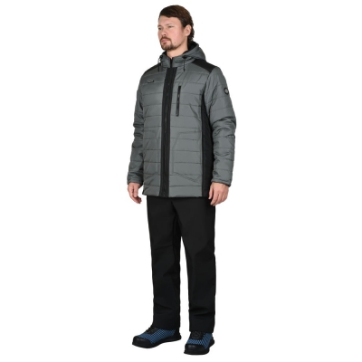 Куртка СИРИУС-УРБАН серая с черным