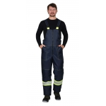 Полукомбинезон СИРИУС-ТЕРМИНАЛ синий с лимонным и СОП