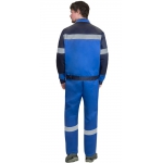 Костюм СИРИУС-ЛЕГИОНЕР куртка кор., п/к, васильковый с синим и СОП