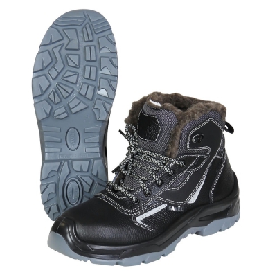 Ботинки SAVЁL-ДЖЕТ-ЗИМА кожа, шерстин, МП, ПУ-ТПУ