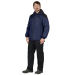 Куртка СИРИУС-СПРИНТЕР мужская, темно-синяя с черным