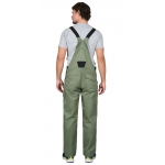 Костюм СИРИУС-ЦИТРИН куртка, полукомбинезон, светло-оливковый с черным