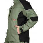 Костюм СИРИУС-ЦИТРИН куртка, полукомбинезон, светло-оливковый с черным