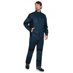 Костюм СИРИУС-ЦИТРИН куртка, полукомбинезон, морена с черным