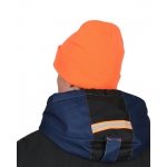 Шапка трикотажная флуоресцентная оранжевая СИРИУС Юка, с утеплителем Тинсулейт (х12х120)