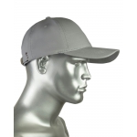 Кепка-бейсболка серая пл.190 гр/м2 (пакет по 25 шт.,в упаковке 200 шт.)