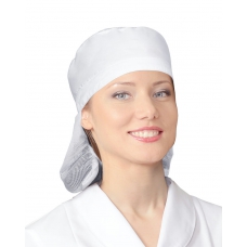 Колпак с сеткой белый