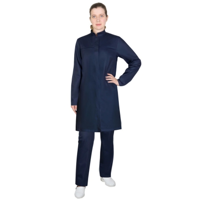 Халат СИРИУС-ВАЛЕНСИЯ женский темно-синий