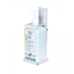 Универсальный настенный держатель для флаконов на 1 литр с помпой