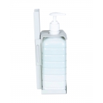 Универсальный настенный держатель для флаконов на 1 литр с помпой