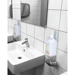 Универсальный настенный держатель для флаконов на 2 литра с помпой