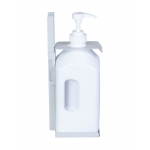 Универсальный настенный держатель для флаконов на 2 литра с помпой
