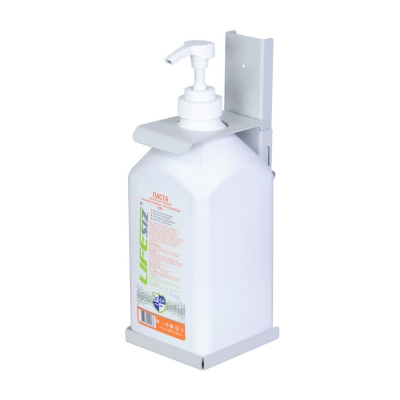 Универсальный настенный держатель для флаконов на 2 литра с помпой