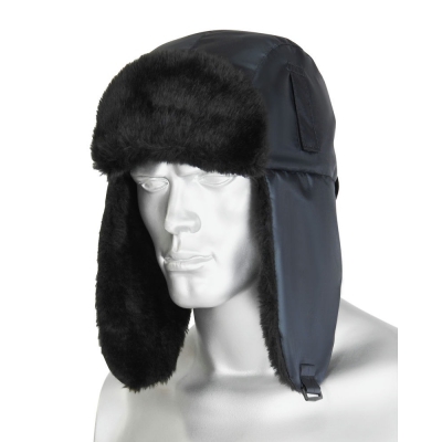 Шапка-ушанка СИРИУС-ЕВРО тёмно-серая