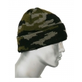 Шапка двойная КМФ зеленая