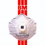 Респиратор формованный FFP2 с клапаном ВМ8122